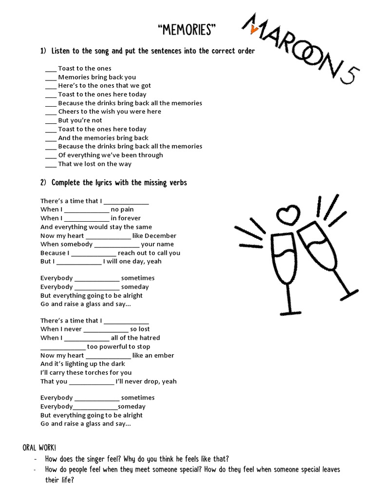 Maroon 5 Memories PDF | PDF