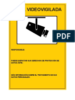 Cartel - Basico Videovigilancia Editable PDF