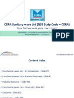 Cera Sanitary Ware LTD NSE Code CERA Katalyst Wealth Alpha Recommendation PDF
