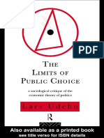 Limits of Public Choice