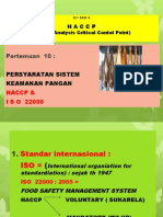 D3 Sem 4 Haccp Pert 10 Iso 22000