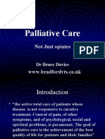 Palliative Care: Not Just Opiates
