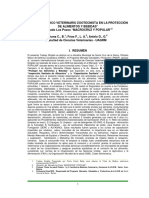 "Rol Del Médico Veterinario Zootecnista en La Protección de Alimentos y