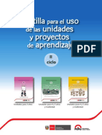 Cartilla para el uso de las unidades y proyectos de aprendizaje. II ciclo de educacion inicial.pdf