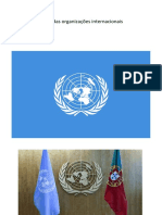 O papel das organizações internacionais na ONU