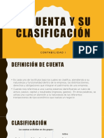 C3 La Cuenta y Su Clasificación