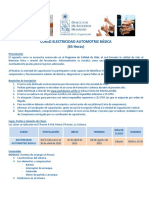 Programa Curso Electricidad Automotriz Basica PDF