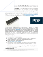 PIC16F877A Microcontroller Introduction and Features