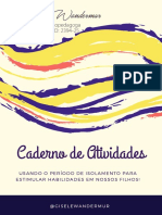 Caderno de Atividades - Faça Durante o Isolamento