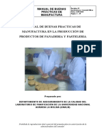 Manual de Bpm en  Laboratorio Panificacion