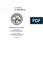 Employee Handbook: State of Nevada