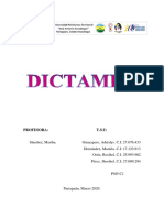 DICTAMEN