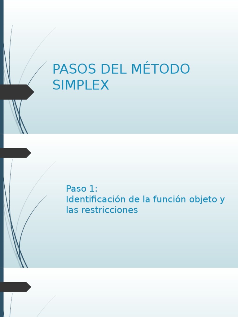 Pasos En El Método Simplex – 4.2: Maximización por el Método Simplex – FYKV