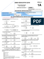 Censo Matricula 2018 Inicial