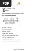 Design of I2C Protocol in VHDL PDF