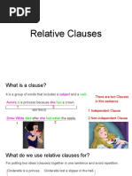 Relative Clauses