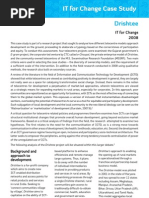 Download The Drishtee project by IT for Change SN45310214 doc pdf