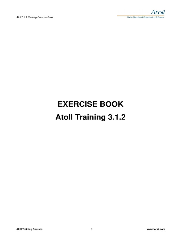Atoll 3.1.2 Training Guide | PDF | Gsm | High Speed Packet Access