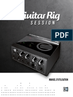 Guitar Rig Session IO Manual French
