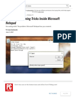 7 Cool Programming Tricks Inside Microsoft Notepad - PCMag PDF