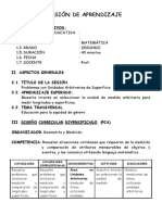 SESIÓN DE APRENDIZAJE - Primaria - MATEMATICA SEGUNDO