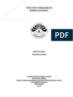 Diktat KD 1 Jurusan Kimia Dan Biologi 2019 PDF