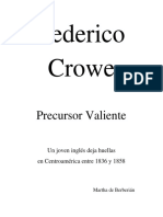 Federico Crowe, Precursor Valiente - Martha Saint