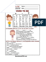 Verb To Be Review