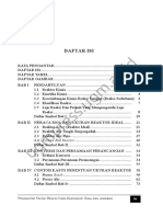 Daftar Isi Pengantar Teknik Reaksi Kimia