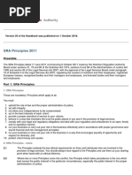 SRA Principles and Code of Conduct