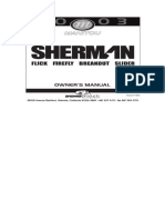2003 Sherman Owners Manual