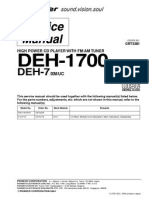 DEH-1700 Suplement.