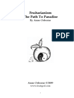 Fruitarianism The Path To Paradise Anne Osborne PDF