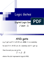 Logic Gates & Nand - Nor Implem