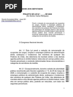 PL Redução de Salários - coronavírus