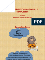 Objetos Tecnologicos Simples y Compuestos PDF