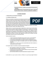 Actividades de Reflexión Inicial PDF