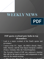 IMF quota overhaul puts India in top 10 members