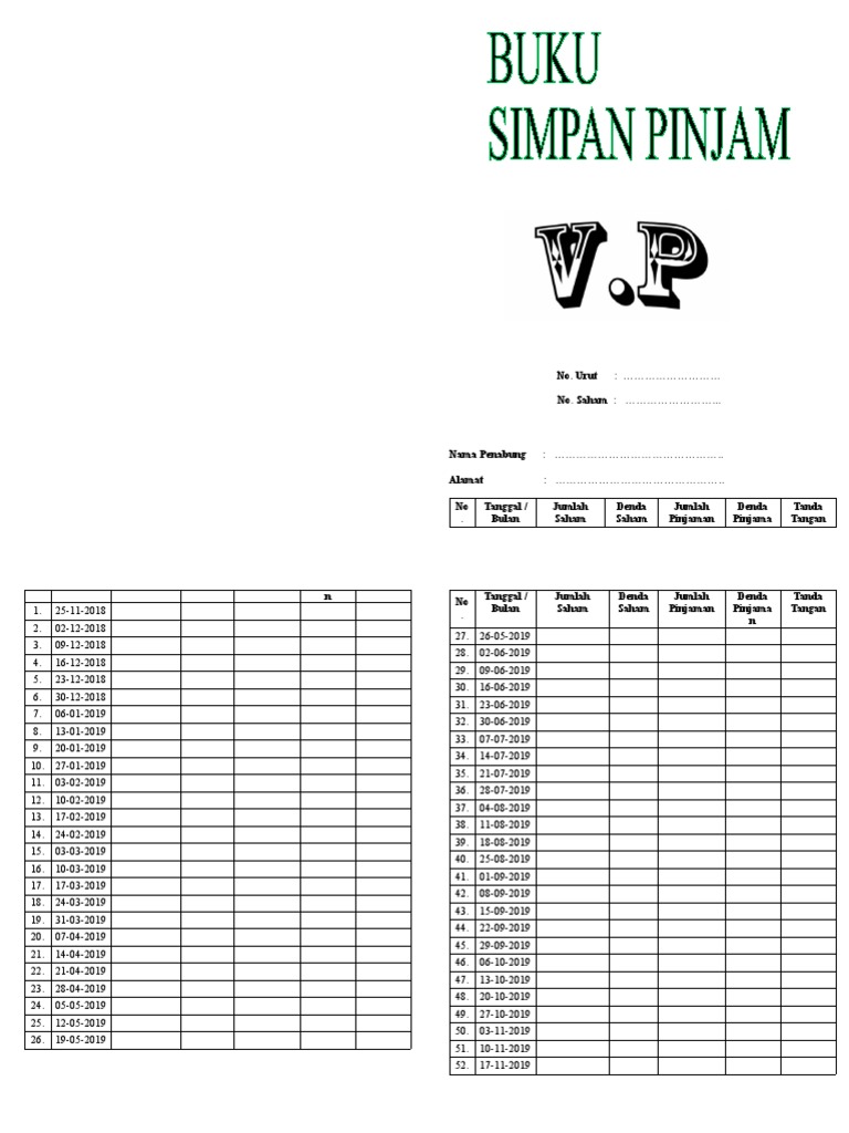Cover Buku Simpan Pinjam | PDF | Karier & Perkembangan | Bisnis