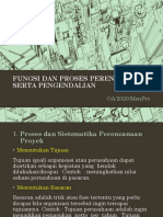 Fungsi Dan Proses Perencanaan Serta Pengendalian PDF