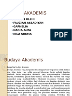 Budaya Akademis