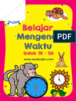 Buku Belajar Mengenal Waktu