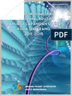Produk Regional Domestik Bruto (PDRB) Kota Semarang 2015 PDF