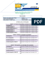 CALENDARIO DE ENTREGA DE ACTIVIDADES