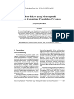 Faktor-Faktor Yang Memengaruhi Perilaku Komunikasi PDF