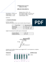 Ejemplos Obra de Toma