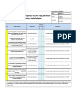 RFE-OM-HSE-FMT-025 - Check List Documentario Vehiculo