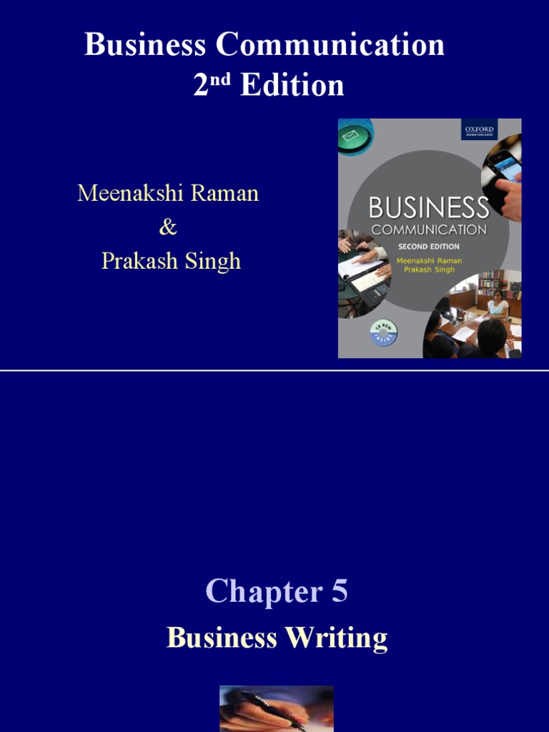 Chapter 5 Business Writing | PDF | News | Communication