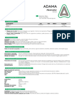 Abamectina 1.8 Ec - Hoja de Seguridad