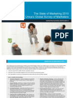 Unica Global Marketing Survey 2010